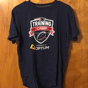 Men’s majestic Patriots Training camp t shirt